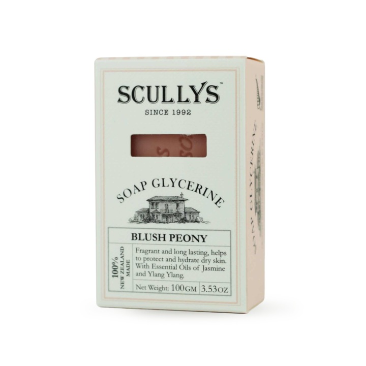 Sapun Glicerina Scullys, Blush Peony, 100 g