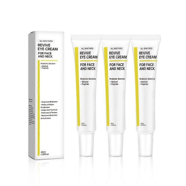 3 darabos Revive szemkrém arcra és nyakra, öregedésgátló, ránctalanító