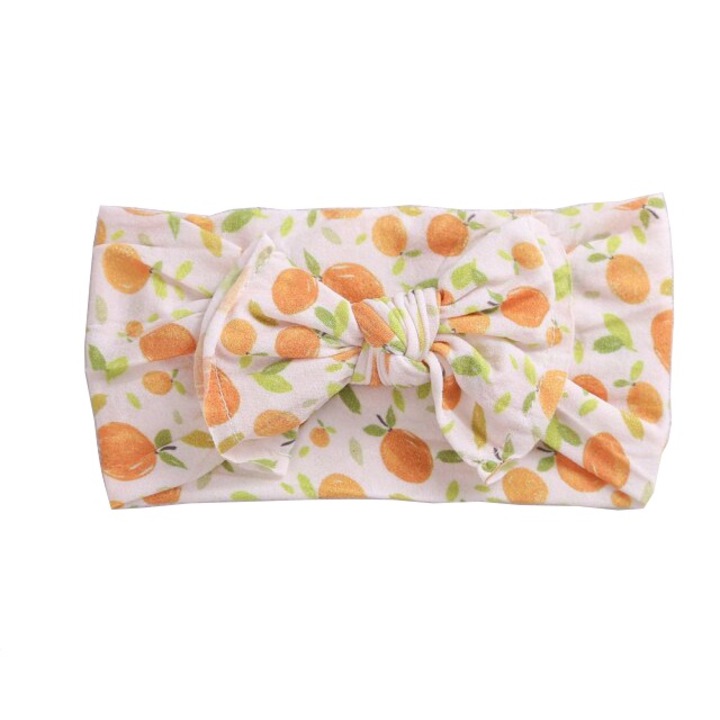 Bentita happy life pentru fetite cu model multicolor