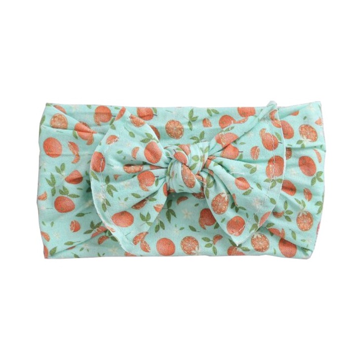 Bentita happy life pentru fetite cu model multicolor