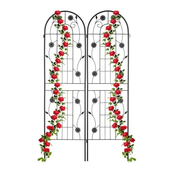 Spalier készlet 2 darab, B2X, dekoratív, 96x54x6,5cm, kertbe