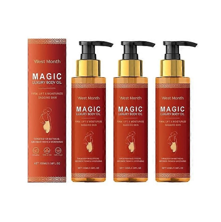 Ulei fermitate corp 100ml, 3 bucati