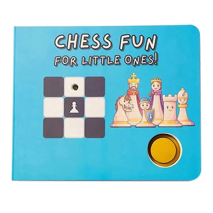 Carte interactiva pentru copii, Chess Fun For Little Ones, 20x25cm