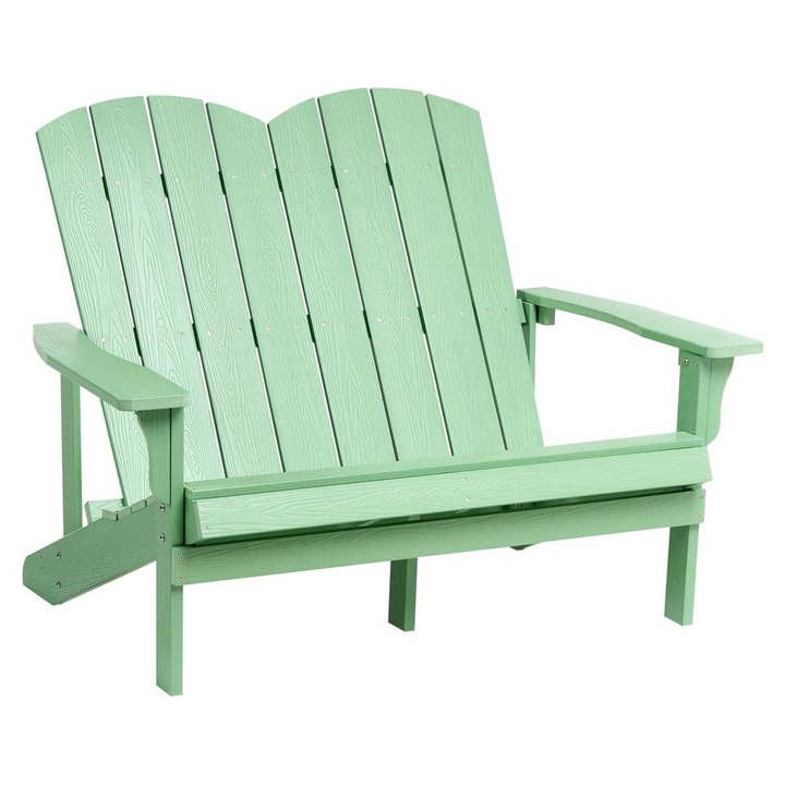 Kerti pad Adirondack 125 cm Világoszöld