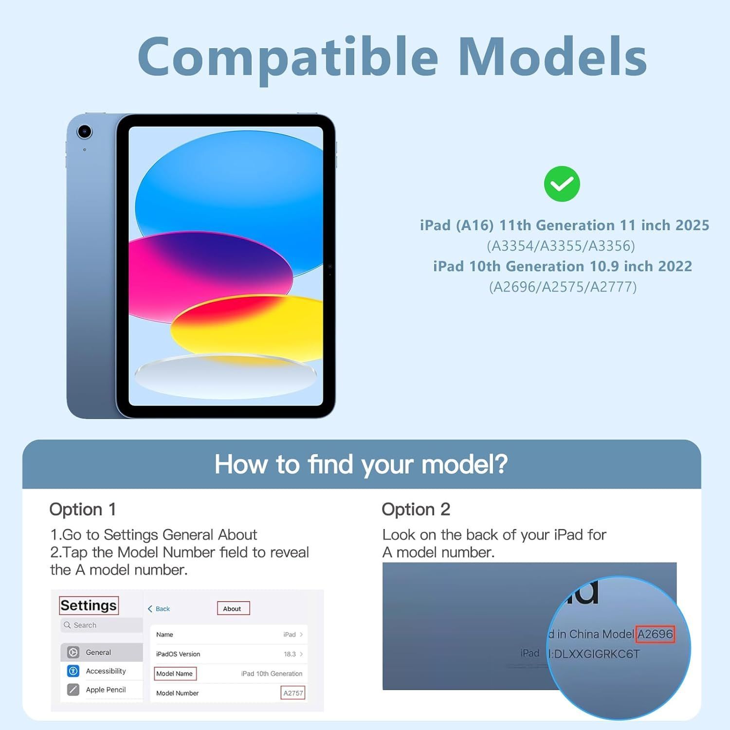 Husa 360 Smart Cover compatibila cu iPad Pro 13 2024/2025 M4, M5, Spate detasabil, Pencil Slot Rebound, Wake-Sleep, Camera Protection, Albastru/Transparent