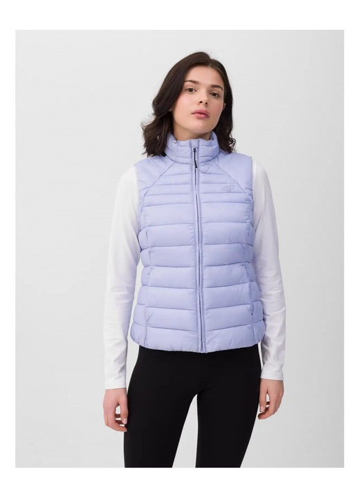 Дамски елек 4F VEST JACKET F111 24TVJAF111-34, Светлосин, M