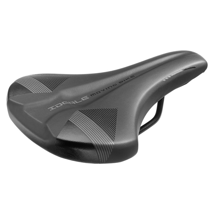 Elektromos kerékpár ülés Bike Selle Montegrappa 3024CM IDEALE SMG memória habbal, műbőr, uniszex, fekete színű