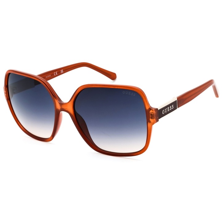 Дамски слънчеви очила Guess, 61-17-140, Blue Gradient / Brown