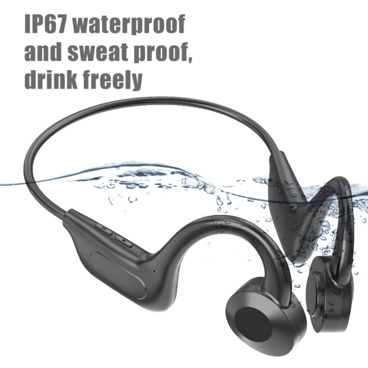 Безжични спортни слушалки, водоустойчиви