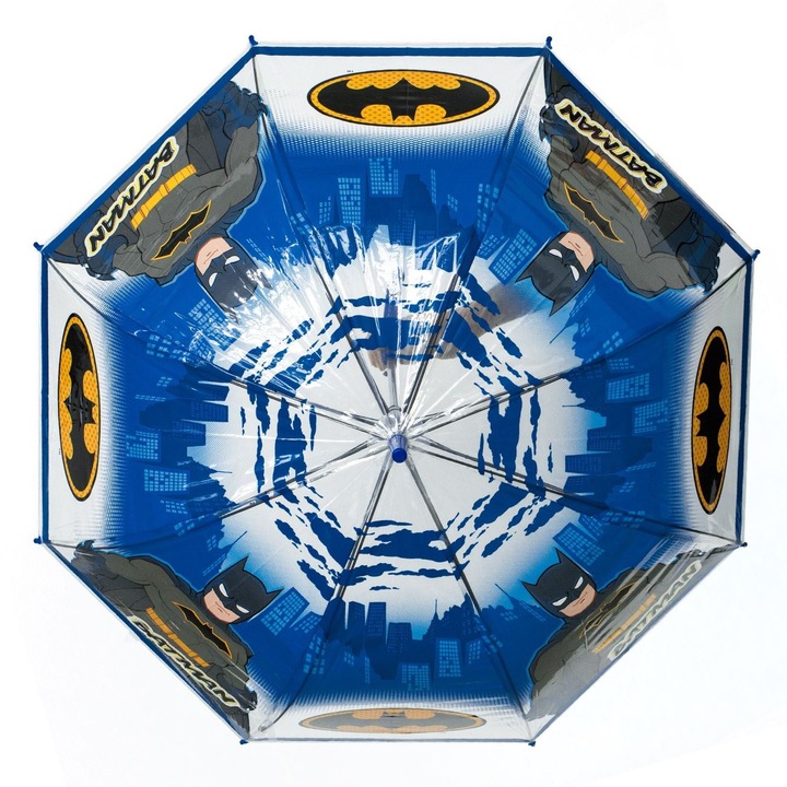 Детски чадър Batman, Син, 81см