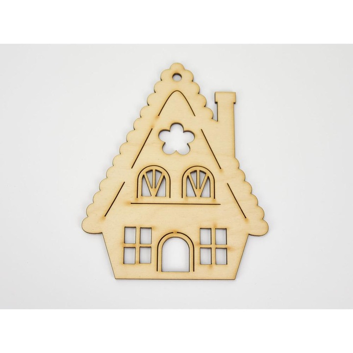 Lemn natural - Căsuță din turtă dulce