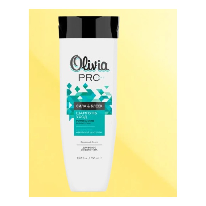 Șampon pentru păr Olivia Pro Care Forță și strălucire, 350ml