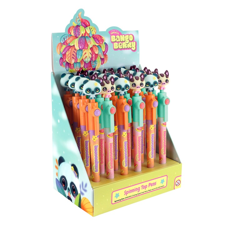 Suport 24 pixuri Bangoberry, 2 modele, panda si porcusor