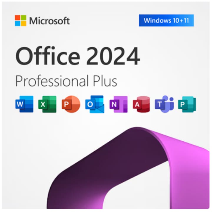 Лиценз за Microsoft Office 2024 Professional Plus, Retail