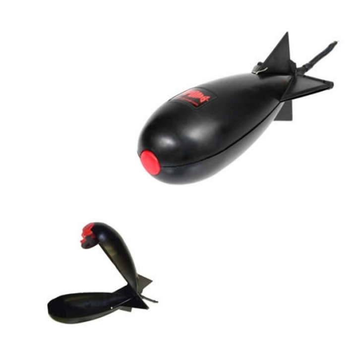 Spomb nagyméretű etetőrakéta, fekete - Csm001