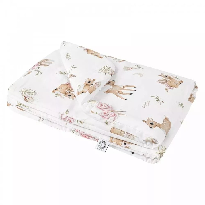 Babytakaró, Bonjour Cherie, pamut takaró, antiallergén, 65x75 cm, többszínű