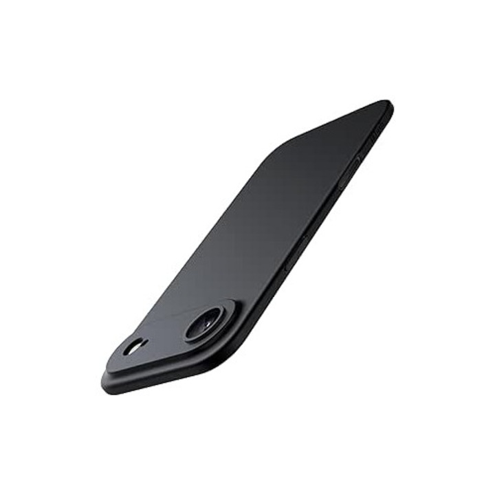 BestCase® Husa pentru Apple iPhone 17 Air din Silicon Ultra Slim, Negru mat