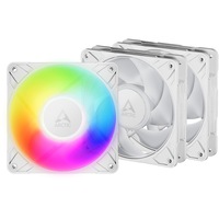 Ventilator PC Arctic P12 Pro A-RGB, kit 3 ventilatoare 120 mm PWM, 600 - 3000 rpm, Alb