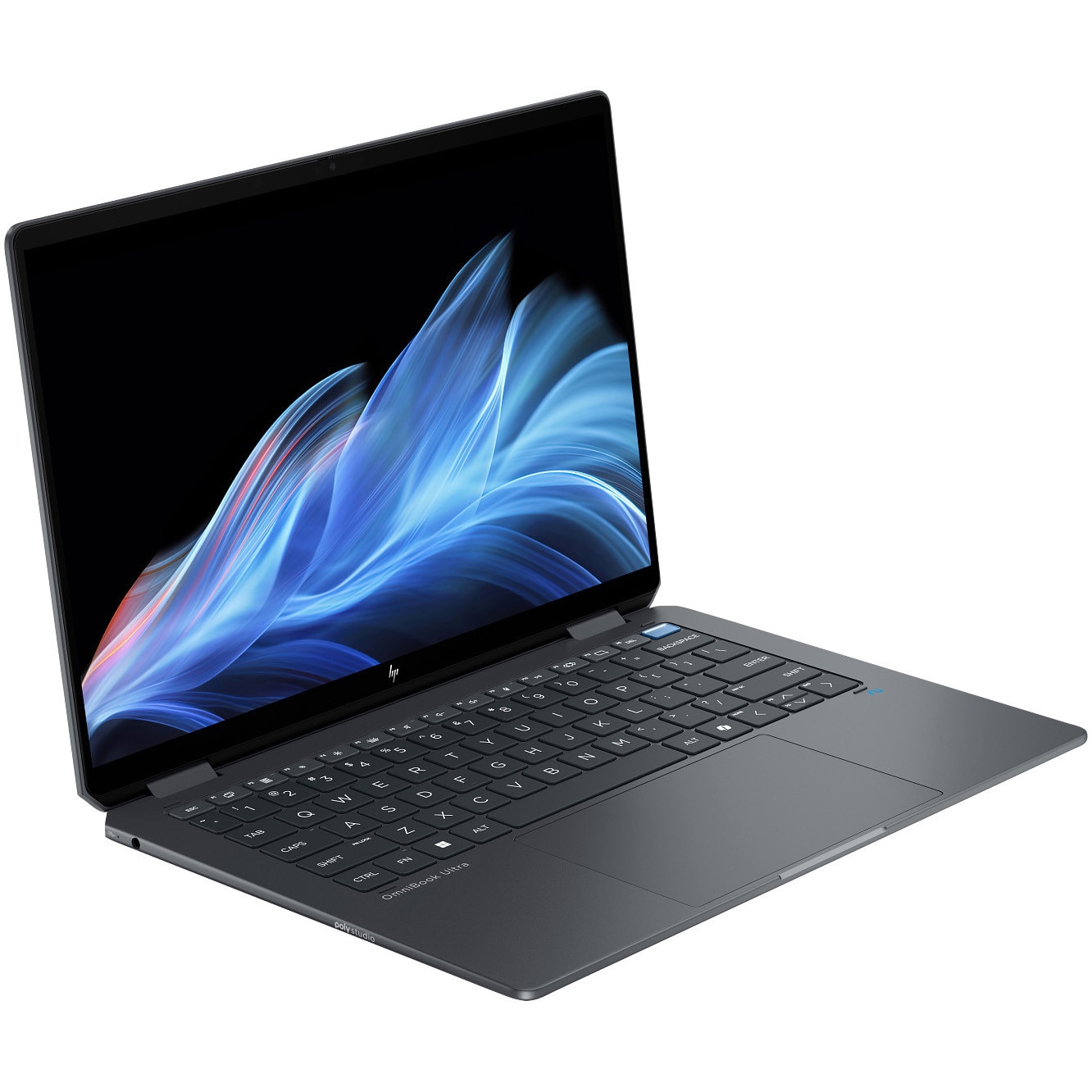 Laptop HP OmniBook Ultra Flip14-fh0000nn cu procesor Intel® Core™ Ultra 7-256V pana la 4.8GHz, 14.0" TOUCH, 2.8K , 16GB DDR5 RAM, 1TB SSD, Intel® Arc™ Graphics, Windows 11 Home, Eclipse Gray