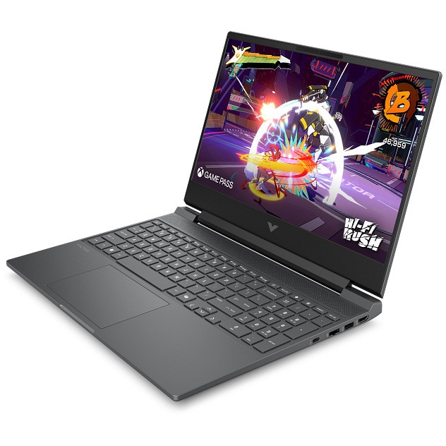 Laptop Gaming HP VICTUS 15-fb3034nn cu procesor AMD Ryzen™ Ryzen AI 5 340 pana la 4.8GHz, 15.6", Full HD, 24GB DDR5 RAM, 1TB SSD, NVIDIA® GeForce RTX™ 5060 8GB GDDR7, Free DOS, Mica Silver