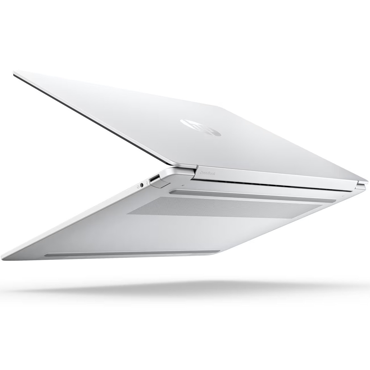 Laptop HP OmniBook 5 NG AI 16-bf0001nn cu procesor Qualcomm® Snapdragon X X1-26-100 pana la 2.97GHz, 16.0", 2K, 16GB DDR5 RAM, 1TB SSD, Qualcomm® Adreno™, Windows 11 Home, Glacier Silver