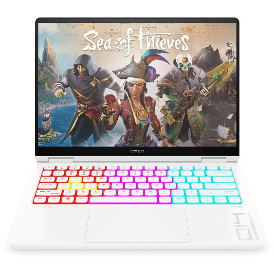 Laptop Gaming HP Omen Transcend 14-fb1002nn cu procesor Intel® Core™ Ultra 9-285H pana la 5.4GHz, 14.0", 3K, 32GB DDR5 RAM, 1TB SSD, NVIDIA® GeForce RTX™ 5070 8GB GDDR7, Free DOS, Ceramic White