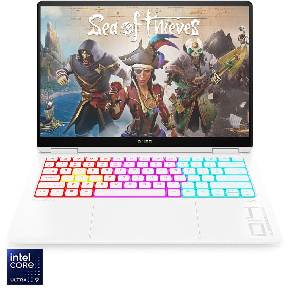 Laptop Gaming HP Omen Transcend 14-fb1002nn cu procesor Intel® Core™ Ultra 9-285H pana la 5.4GHz, 14.0", 3K, 32GB DDR5 RAM, 1TB SSD, NVIDIA® GeForce RTX™ 5070 8GB GDDR7, Free DOS,