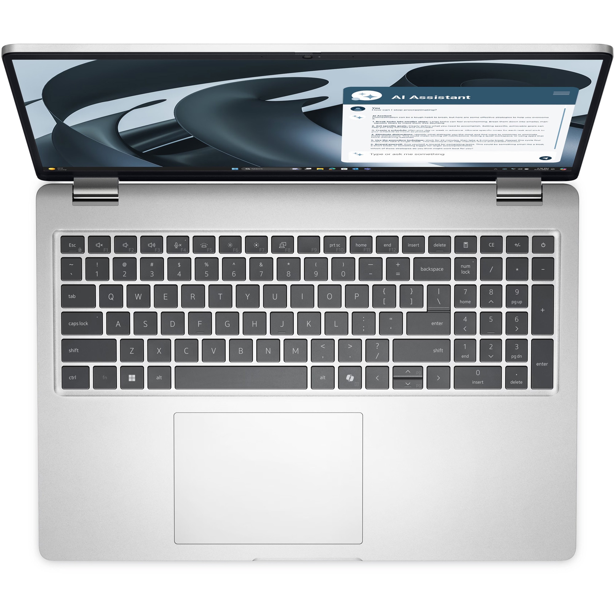 Laptop Dell Pro 16 PC16255 cu procesor AMD Ryzen AI 7 350 pana la