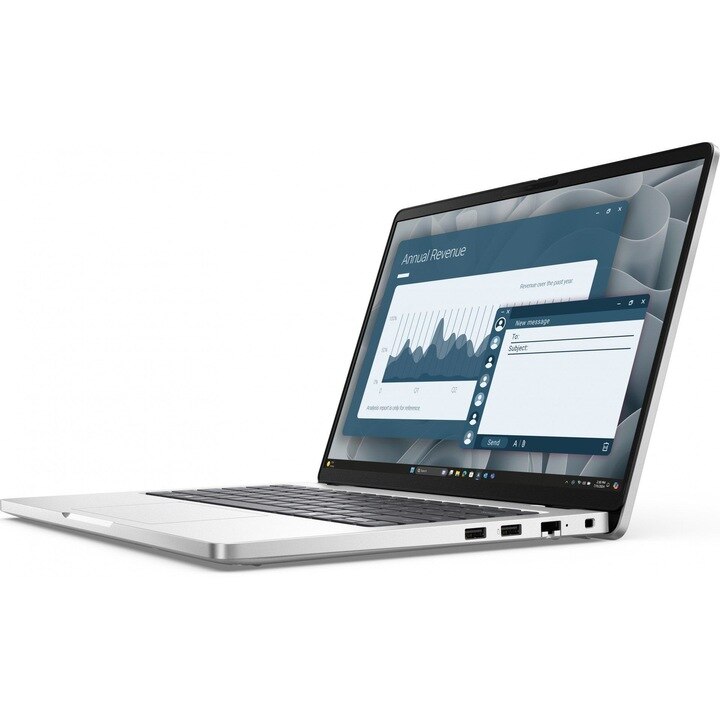Laptop Dell Pro 14 PC14255 cu procesor AMD Ryzen AI 7 PRO 350 pana la 5.0Ghz, 14" Full HD+, 16GB DDR5 RAM, 1TB SSD, AMD Radeon 860M graphics, Windows 11Pro, Platinum Silver