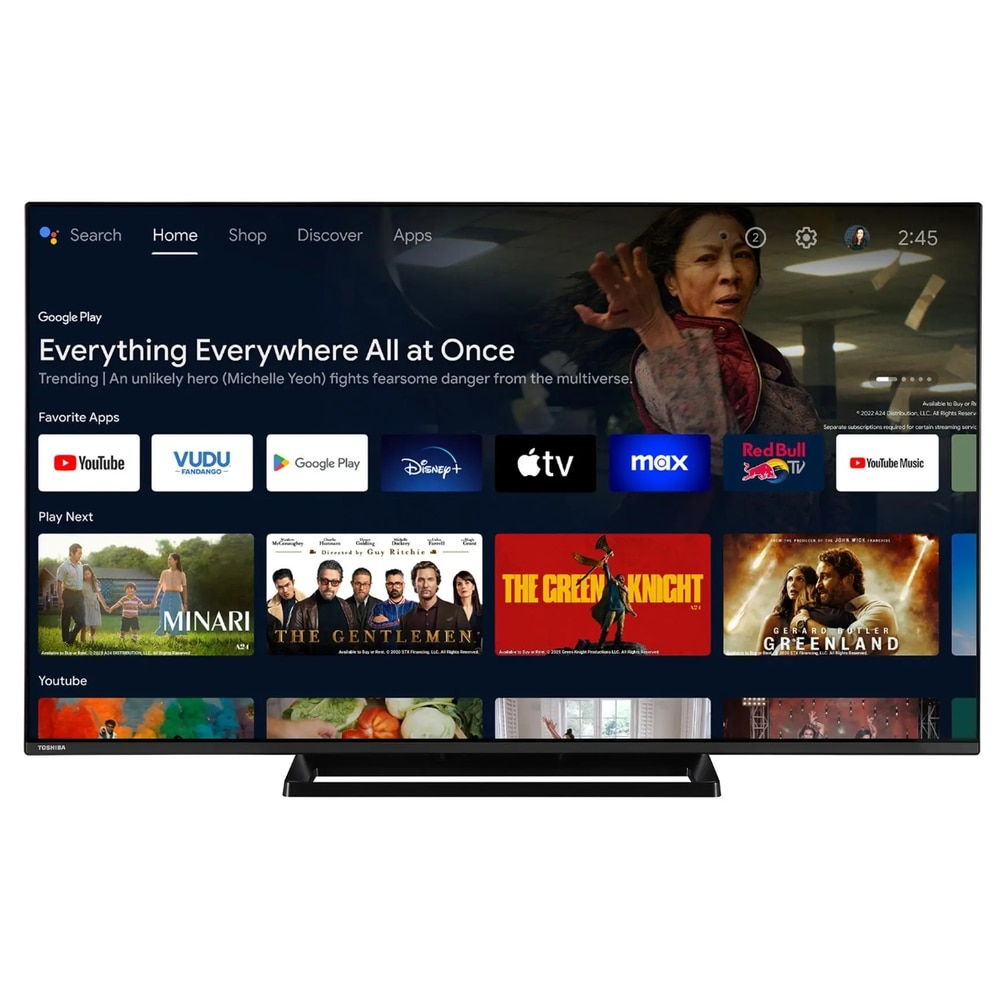 Televizor LED Toshiba 139 cm 55" 55UA3E63DG, Ultra HD 4K, Smart TV, WiFi, CI+