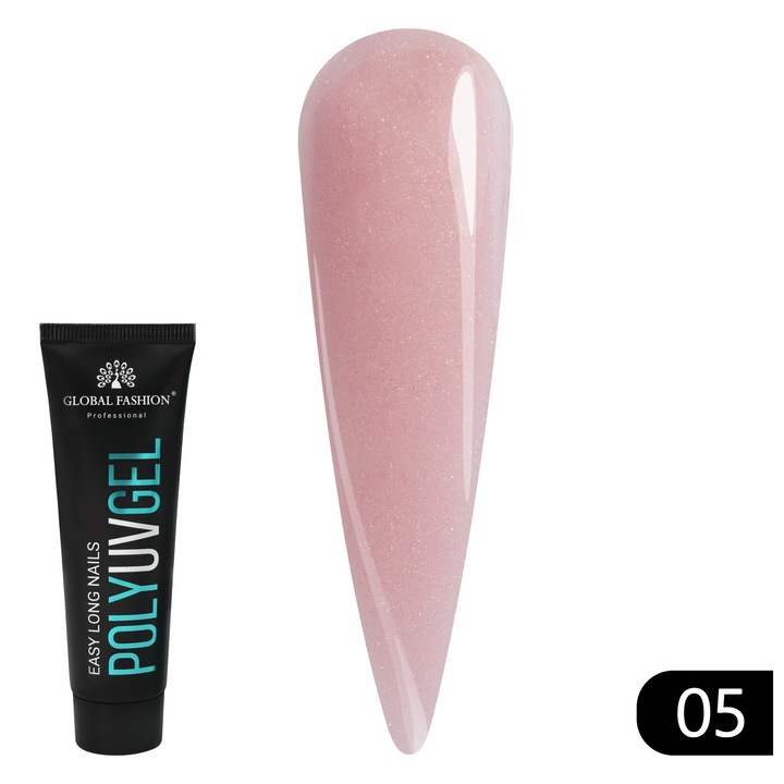 Csillogó Polygel Global Fashion 30 g 05