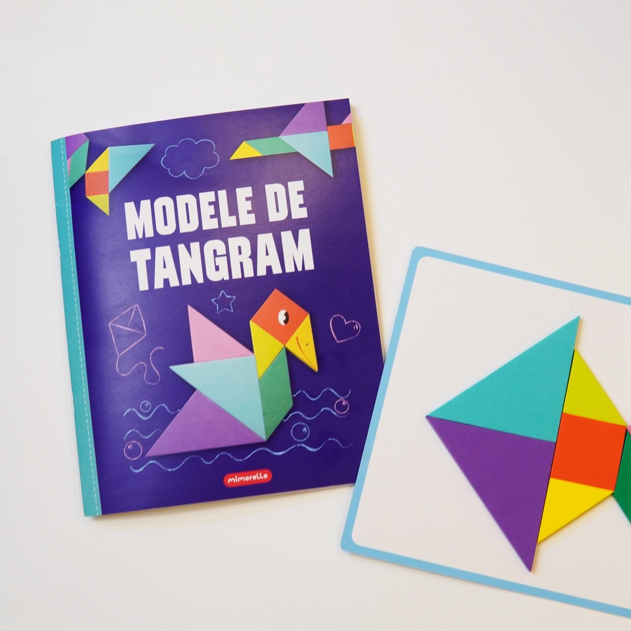 Joc educativ Mimorello - Tangram - eMAG.ro
