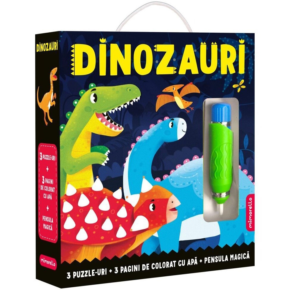 Set 3 puzzle Mimorello - Dinozauri, 48 piese
