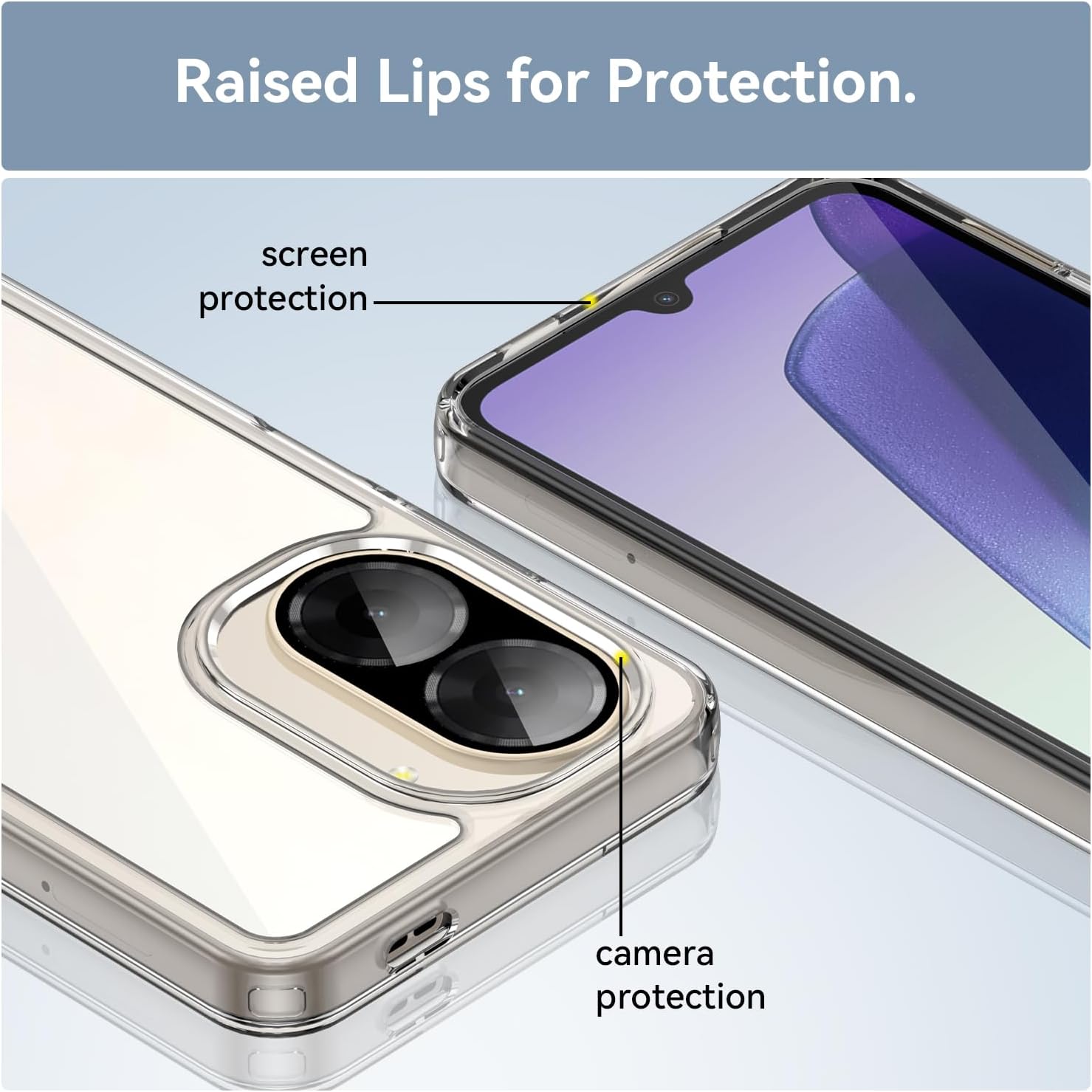 BestCase® Husa Clear Silicon pentru Xiaomi Redmi A5 4G, Transparent