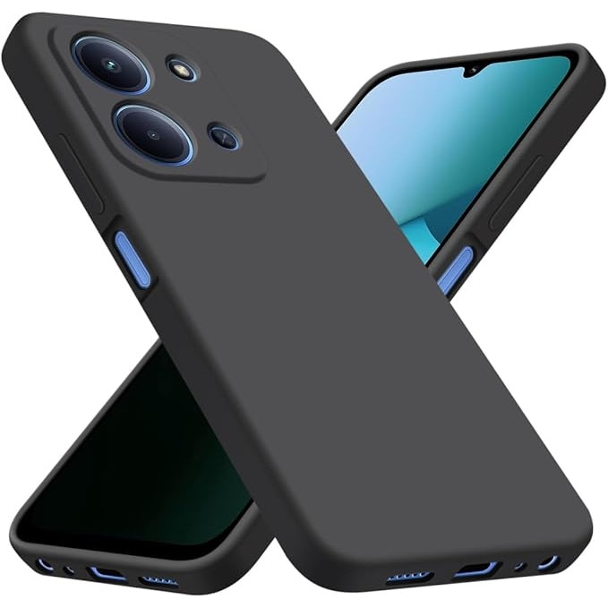 BestCase® Husa Premium Silicon pentru Xiaomi Redmi 15C 4G / Poco C85, Negru