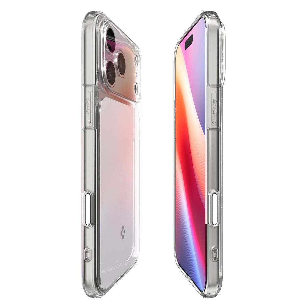Carcasa Spigen Ultra Hybrid T cu MagSafe compatibila cu iPhone 17 Pro, Alb
