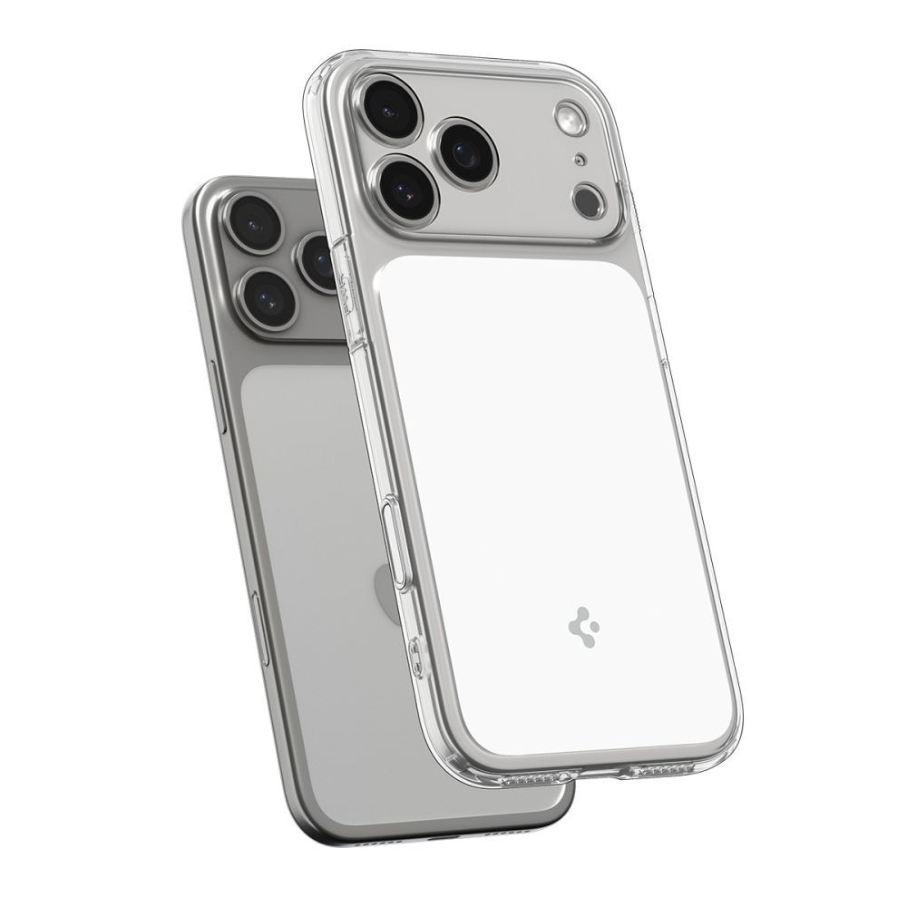 Carcasa Spigen Ultra Hybrid T cu MagSafe compatibila cu iPhone 17 Pro, Alb