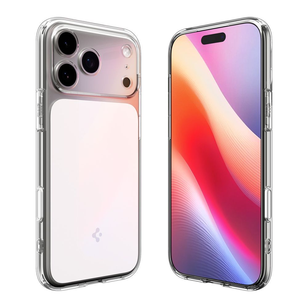 Carcasa Spigen Ultra Hybrid T cu MagSafe compatibila cu iPhone 17 Pro, Alb