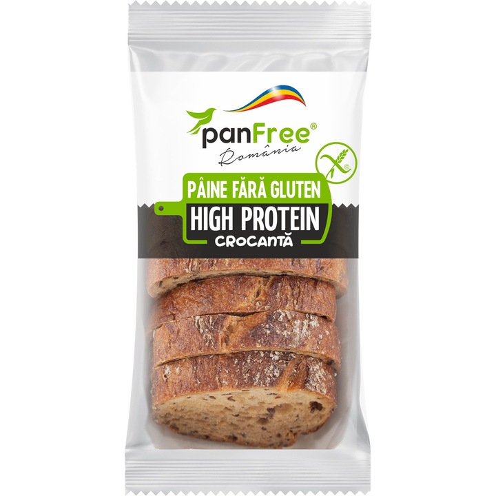 Paine High Protein fara gluten CROCANTA 100g