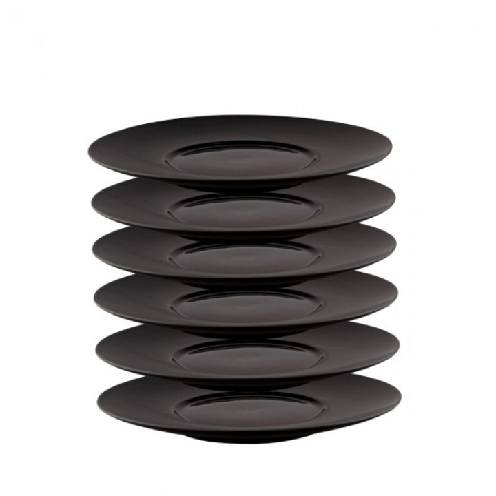 Show 6 darabos gourmet porcelán tányérkészlet, 30 cm