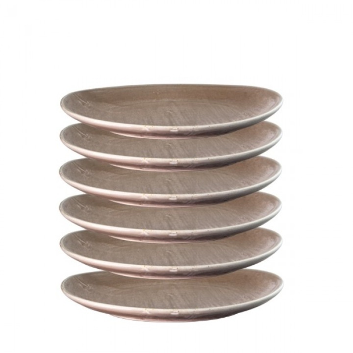 Set 6 farfurii ovale Culinaro Bloom 30cm