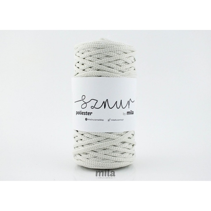 Mila poliészter zsinór, 5mm lapos, 100m, 269 gyöngy