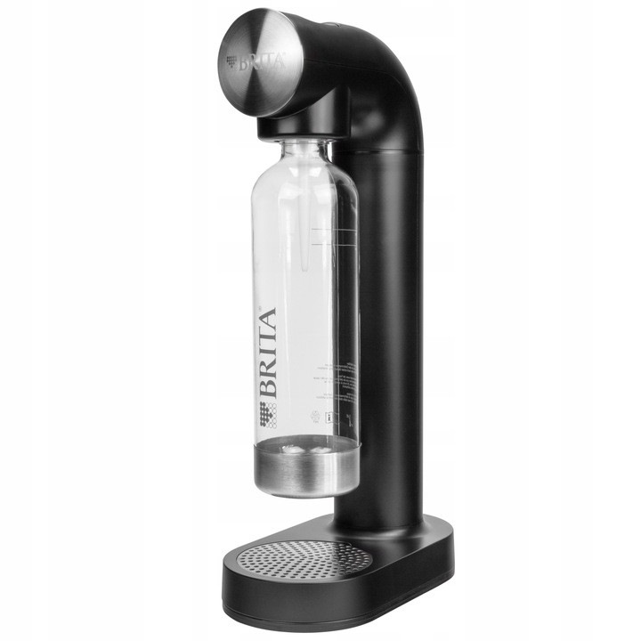 Апарат за газирана вода, Brita SodaOne, 1000 мл, Черен