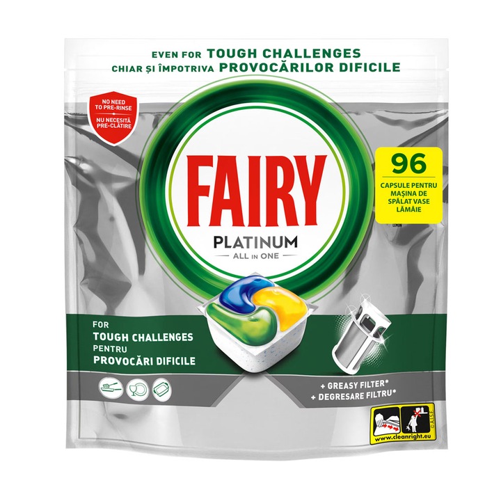 Capsule detergent Fairy Platinum All In One Lamaie 96buc