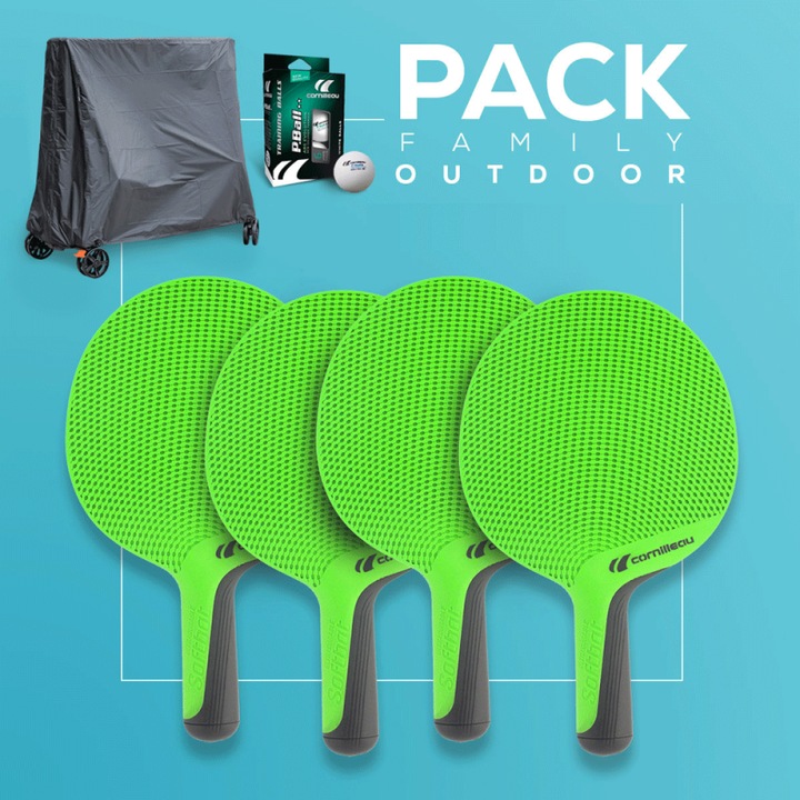 Set Family Pack Outdoor Cornilleau, Multicolor, uni