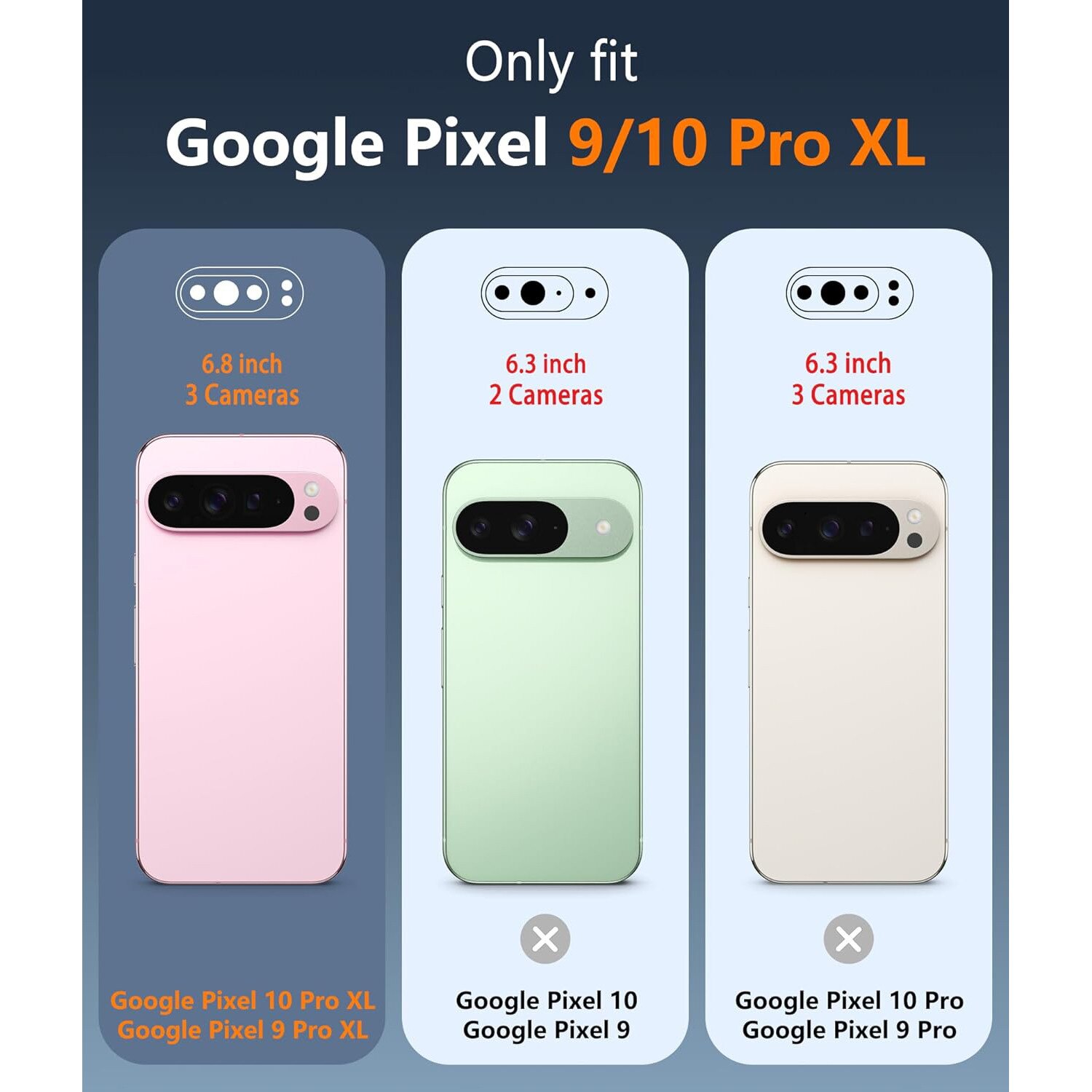 Carcasa pentru Google Pixel 10 Pro XL, transparenta, magnetica, cu protectie pentru ecran, subtire, anti-ingalbenire