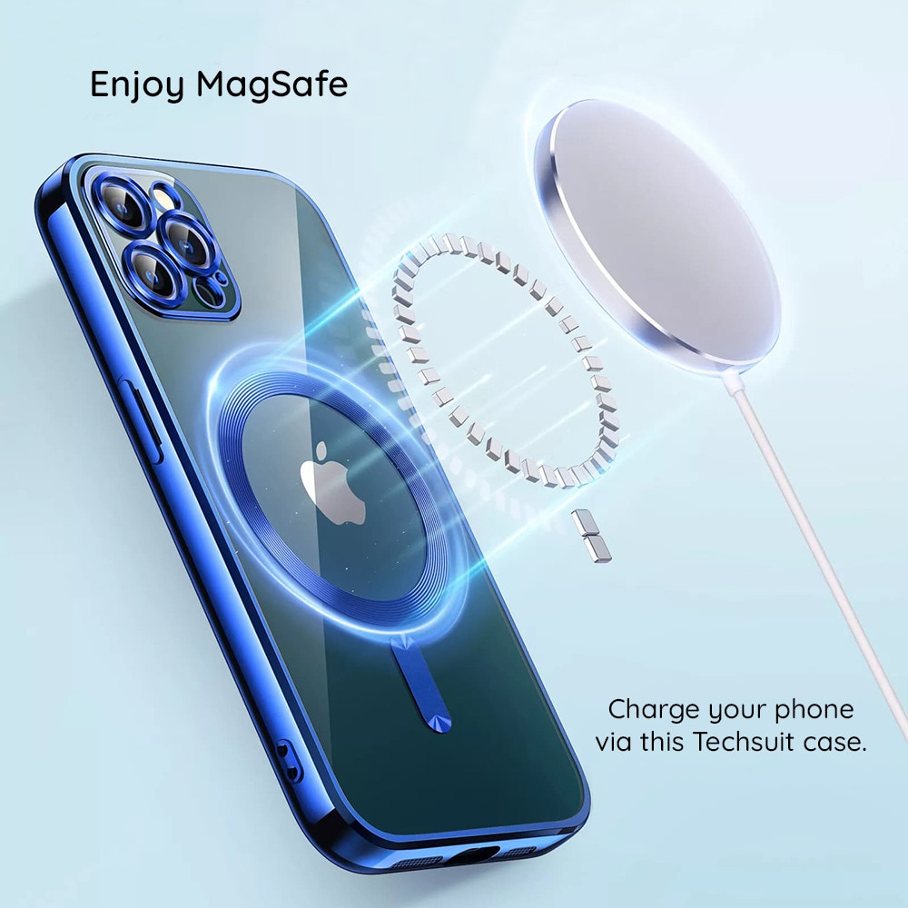 Husa Metallic MagSafe pentru Apple iPhone 16 Pro Max, Protectie completa, Design Trendy, Luxury Perfect Fit, Incarcare Magnetica, Auriu