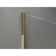 Mexen Kioto-X Walk-in zuhanyfal 160 x 200 cm, grafit 10 mm, arany - 800-160-101-50-40-X