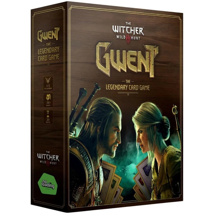 Настолна игра No Loading Games, Gwent, The Legendary Card Game, Английски, Многоцветен
