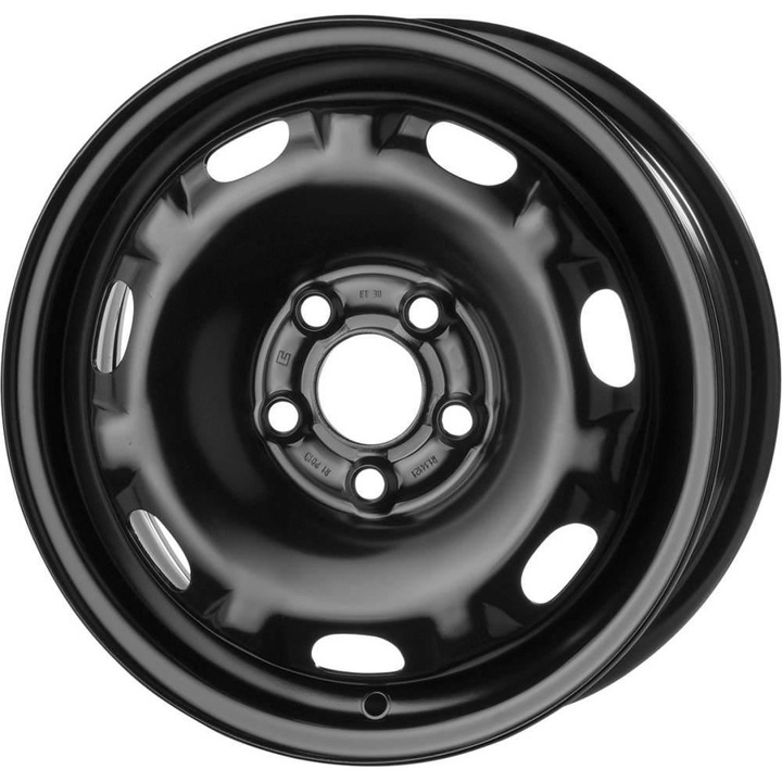 Jantă auto Magnetto Wheels, otel, 5x14, PCD 5x100, ET38, 14 inch